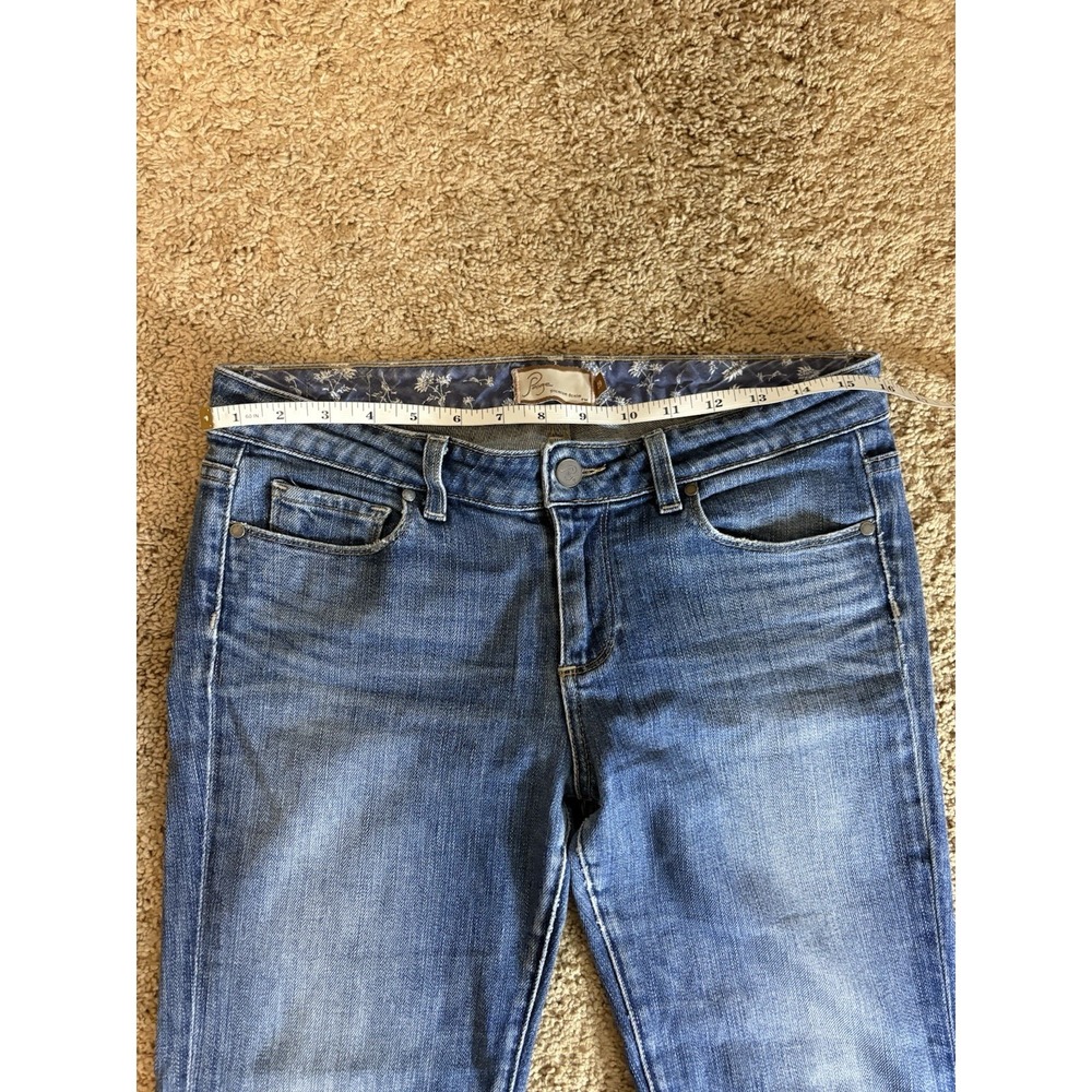 Paige Jeans Women's Size 29 Hollywood Hills‎ Bootcut Made in USA Blue Denim 90's - Picture 3 of 9